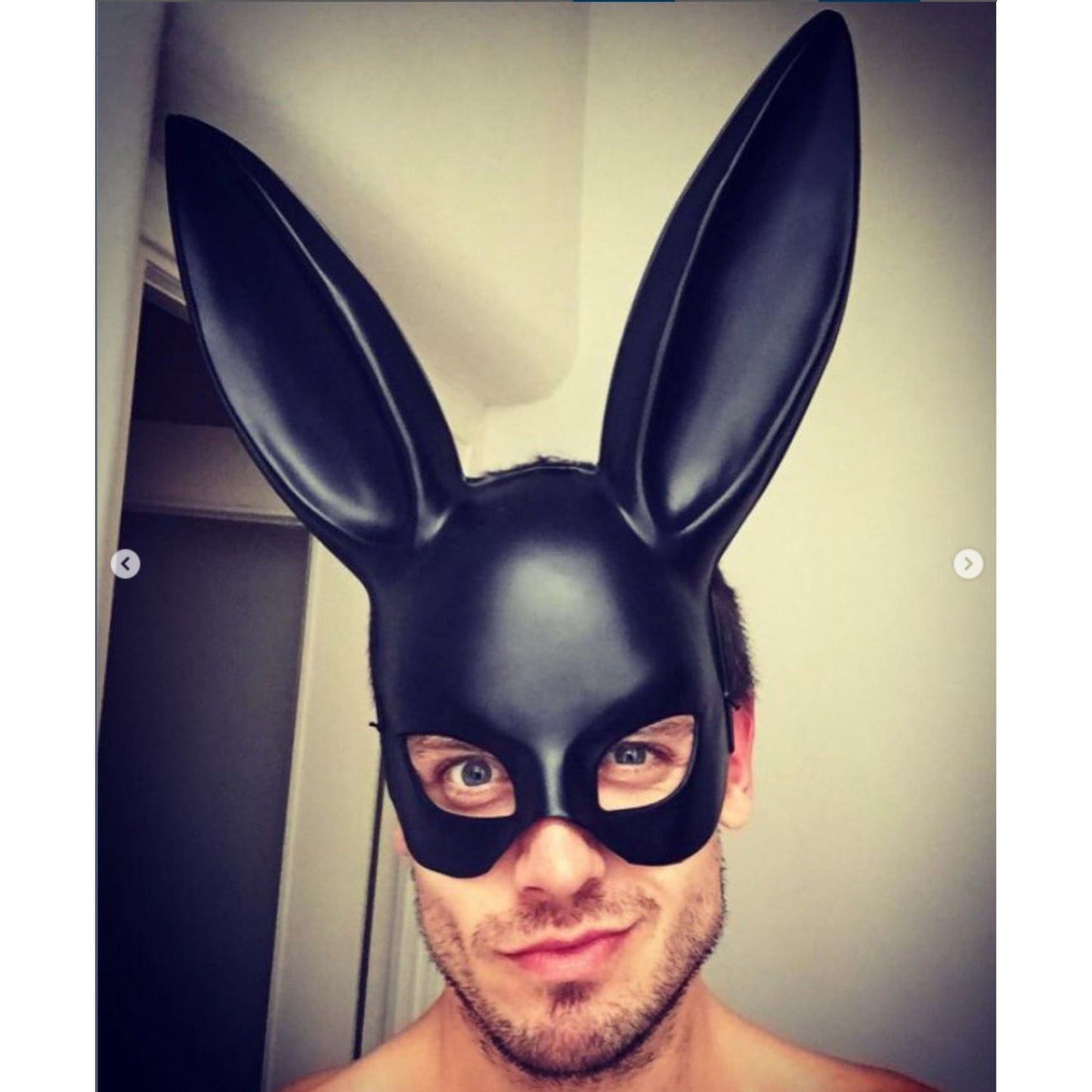 Halloween Black Bunny Costume with ears