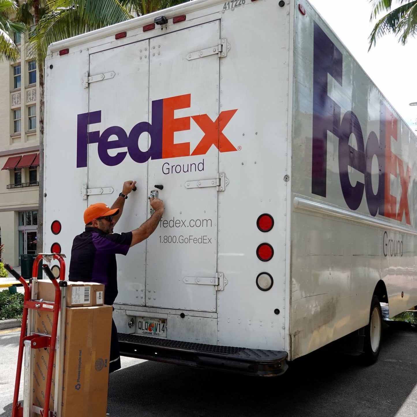 Rush shipping by Fedex