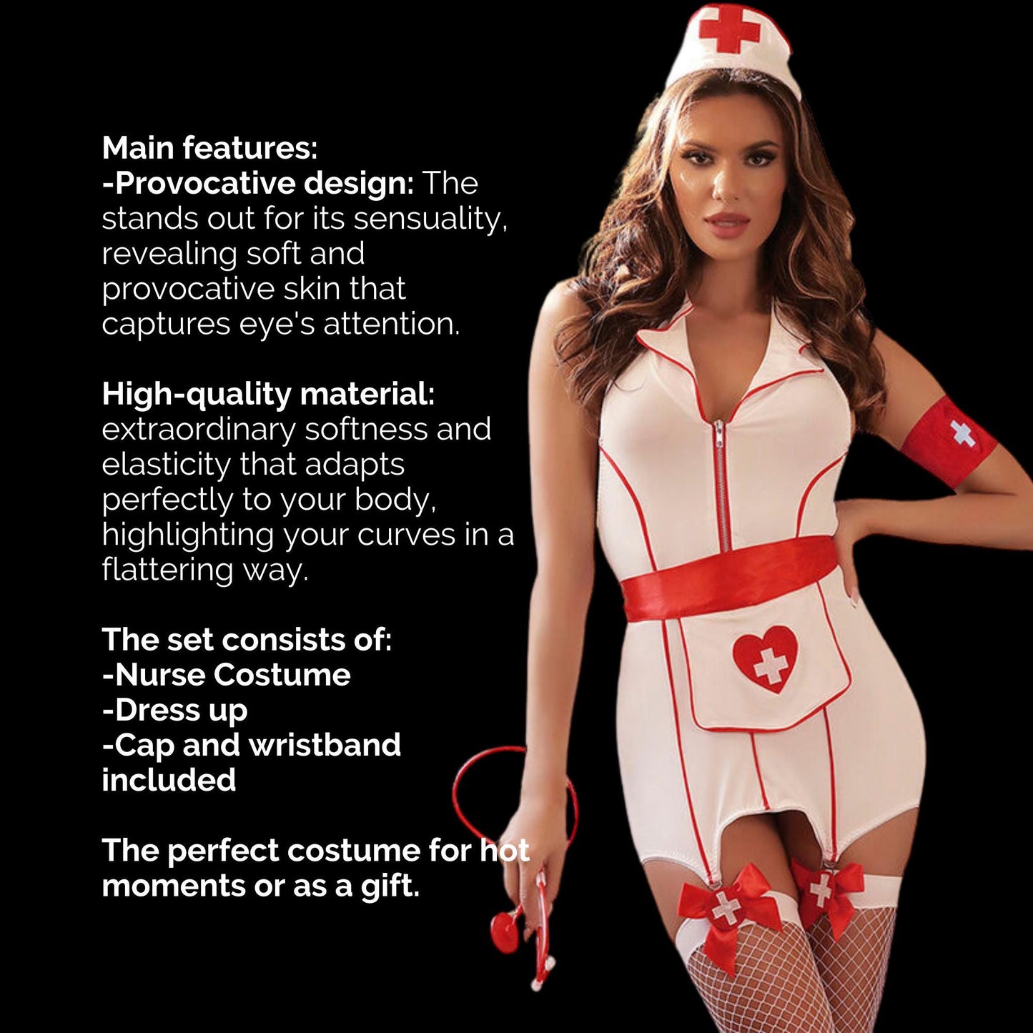 Hot urgency Dress lingerie uniform for Nurse