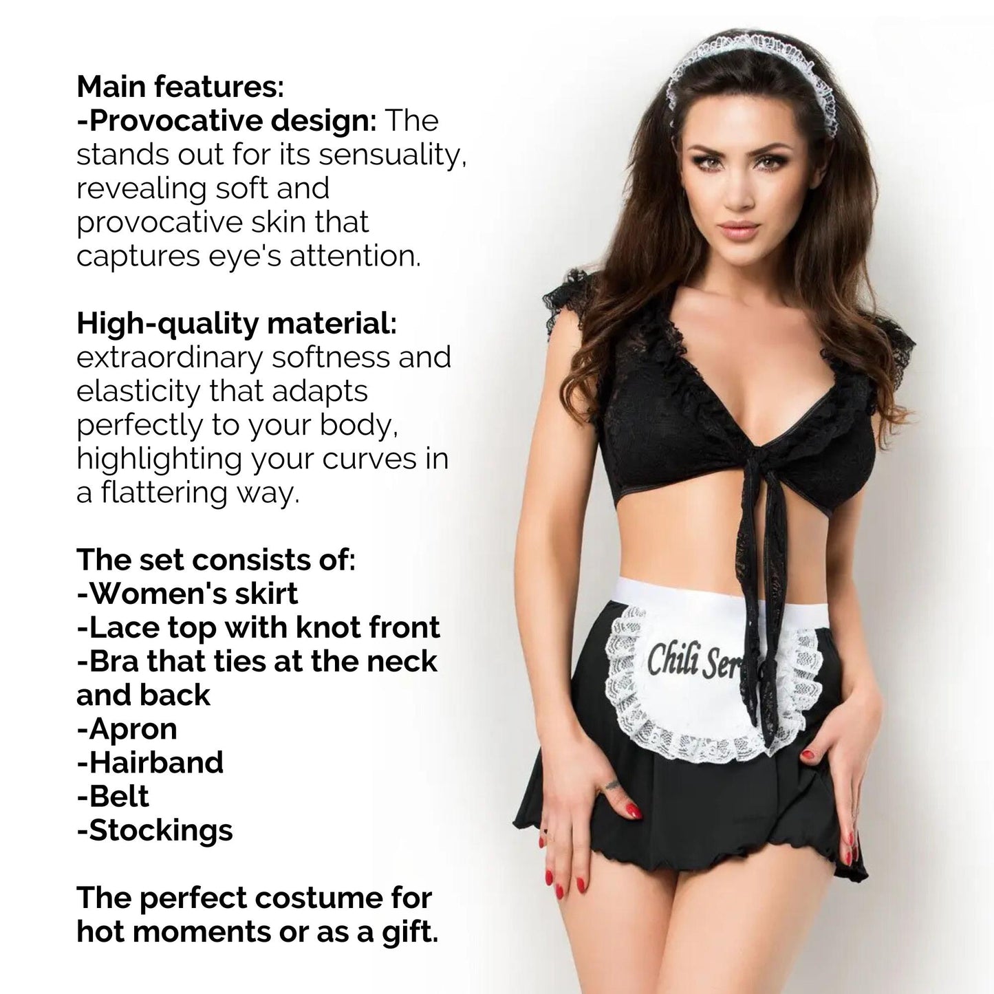 French House Maid lingerie Set