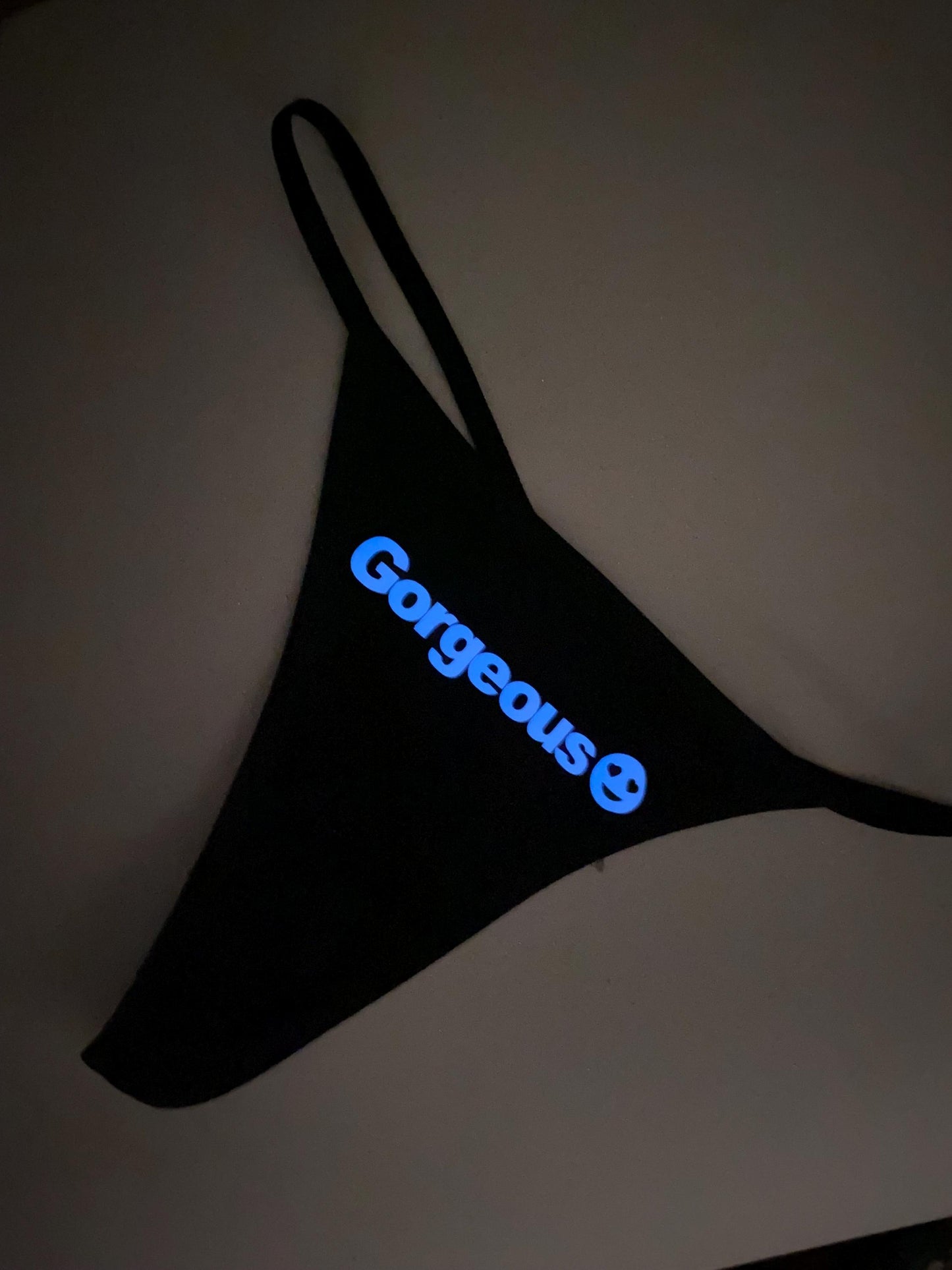 Glow in the dark custom underwear